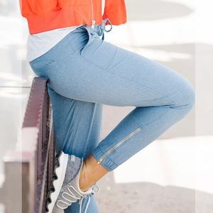 Albion Jetsetters XS Petite Light Blue Chambray